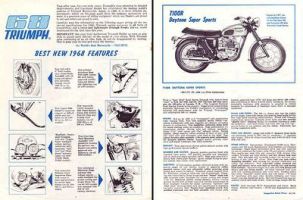 1968 Catalogo ufficiale Triumph (USA)