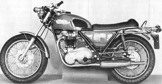 1972 châssis prototype 650cc de Bandit