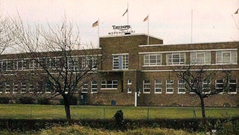 1973 usine Triumph Meriden