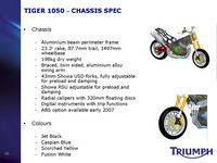 2006 Presentazione Triumph Tiger 1050