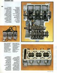 Triumph Trident Moteur trois cylindres