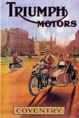 Pubblicit Advertising Triumph Motorcycles