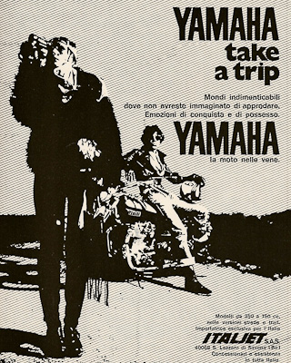Pubblicit anni 70 Yamaha