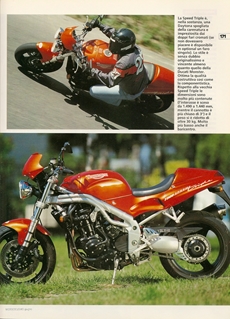 1997 Triumph Speed Triple T509 - Motociclismo