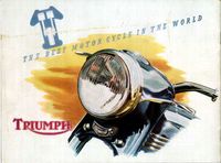 Catalogo Triumph 1952