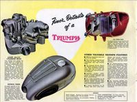 Catalogo Triumph 1956