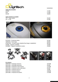 Lightech Accessori Triumph Street Triple