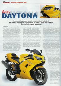 2002 Triumph Daytona 600