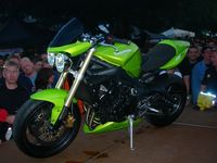 2007 presentazione Triumph Street Triple