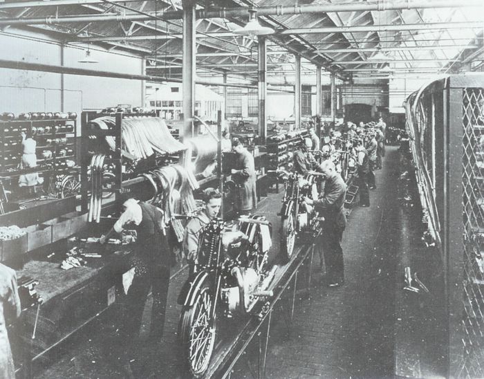 1939 Triumph Factory