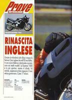 1991 Triumph Daytona Motociclismo Novembre 1991