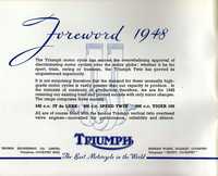 1948 Catalogo Triumph