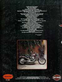 1993 pubblicità Harley-Davidson Harley Davidson Carlo Talamo