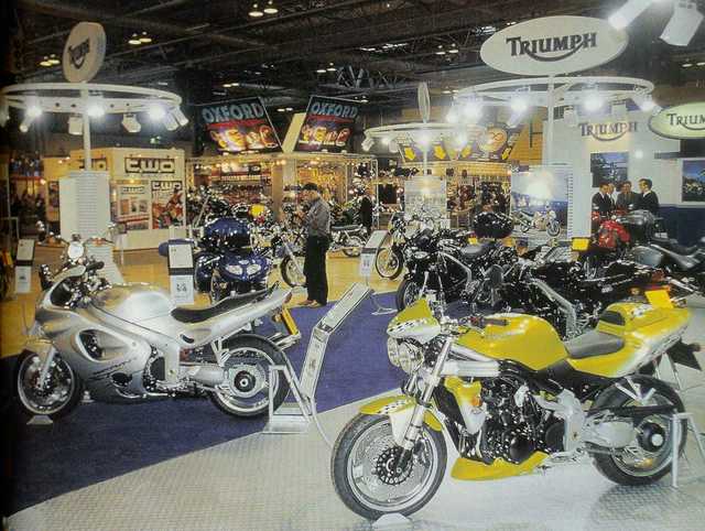 Stand Triumph Salone Birmingham 2002