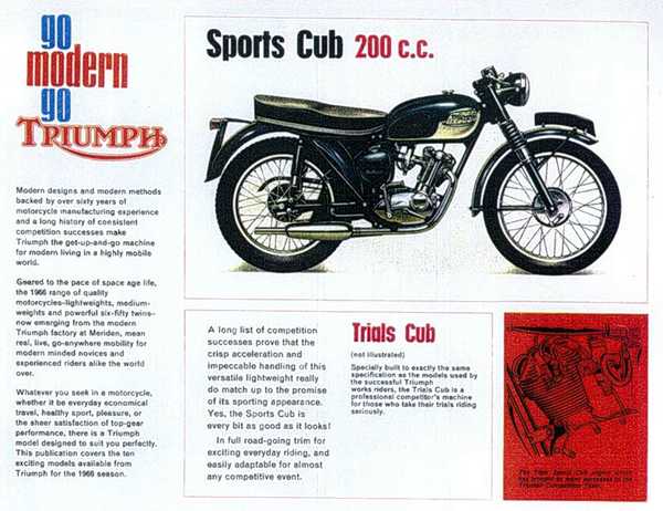 Triumph Tiger Cub