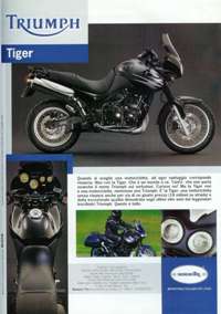 1999 Pubblicità Triumph Tiger