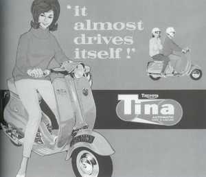 Triumph scooter Tigress e Tina