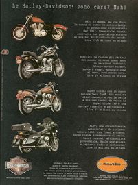 1999 Pubblicità Harley Davidson Carlo Talamo