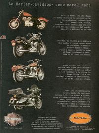 1999 Pubblicit Harley Davidson Carlo Talamo