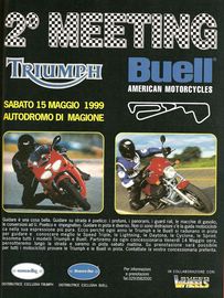 2000 Pubblicit Triumph Buell Carlo Talamo