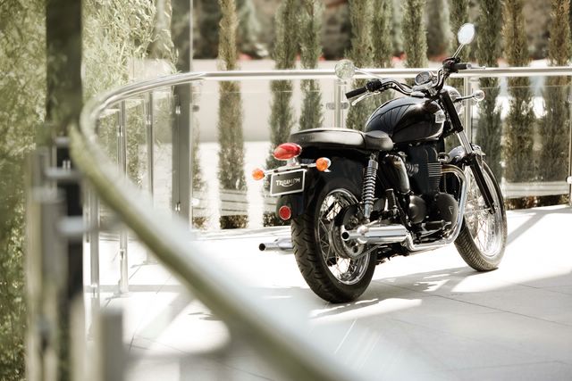 2008 Triumph Bonneville Black