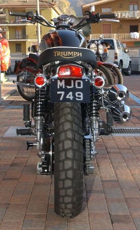 Triumph Special Scrambler McDeeb Classic Farm Motorcycle