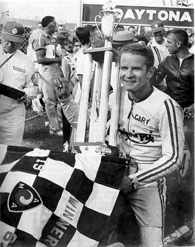 1967 - Gary Nixon vincitore Daytona 1967-1968