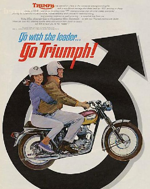 1967 - Triumph Pubblicità