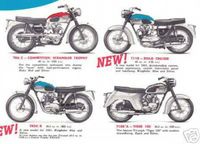 Catalogo Triumph 1961