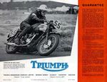 1962 Catalogo Triumph ufficiale