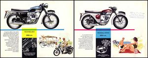 1965 Catalogo ufficiale Triumph