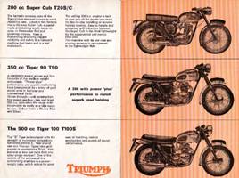 1968 Catalogo ufficiale Triumph (UK)