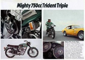 1970 Catalogo ufficiale Triumph