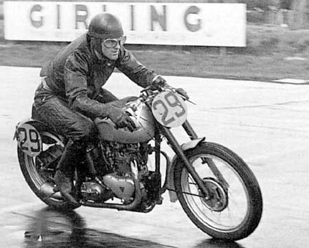 Percy Tait collaudatore Triumph