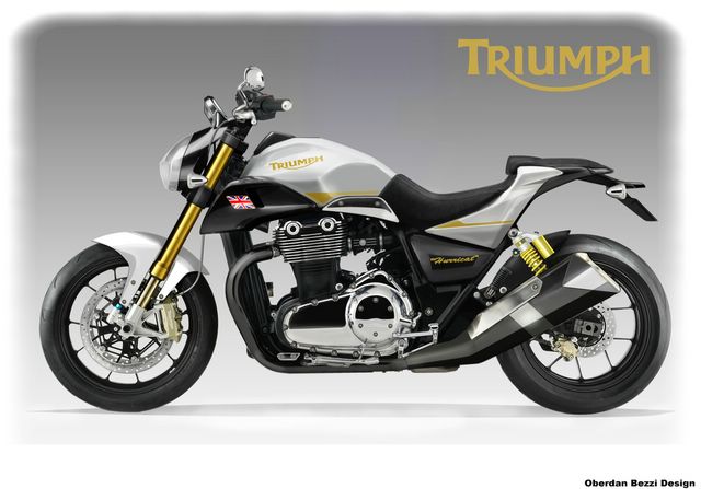 Oberdan Bezzi Triumph Hurricat 1700