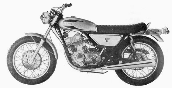 1971 Triumph Bandit 350 cc