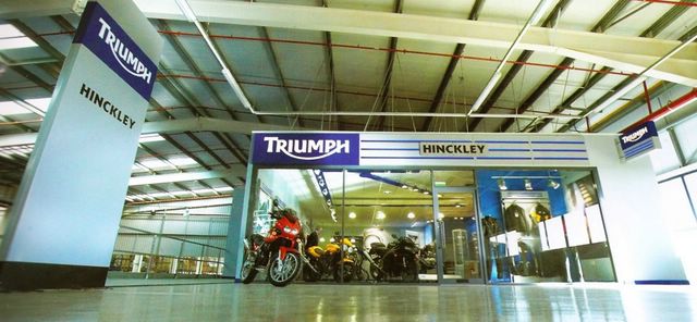 2004 Triumph Shop in Factory 2