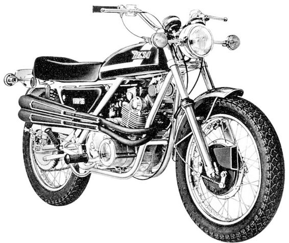 BSA Fury SS 350 cc