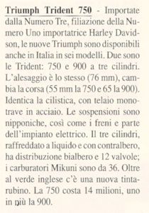 1991 Triumph Eicma Show 1991