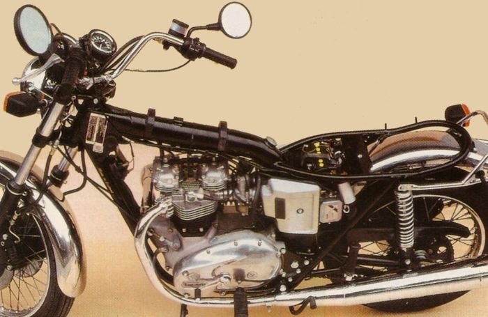 1987 Triumph Harris Bonneville T140E