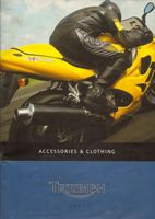 2001 Catalogo Accessori Triumph
