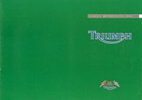 2002 Catalogo Triumph Classic Range