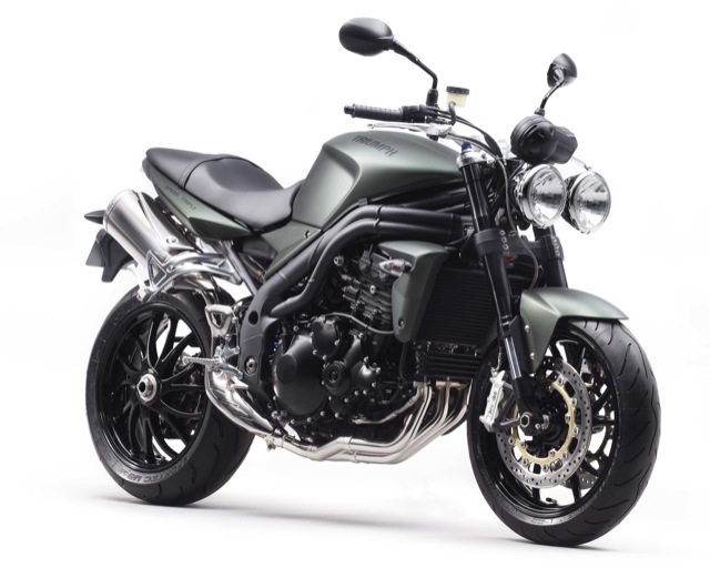 2010 Triumph Speed Triple Matt Khaki Green