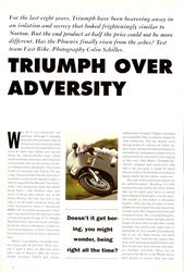 1991 Triumph Trophy 1200