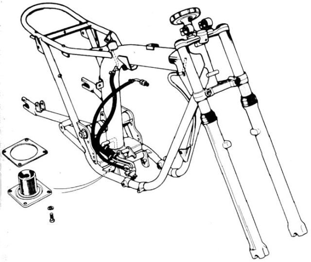 1971 Triumph telaio OIF