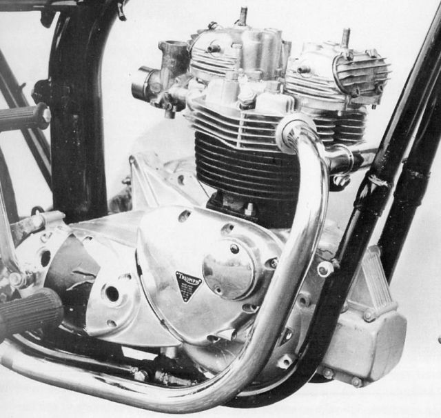 1972 Triumph Prototipo 650cc con equilibratore