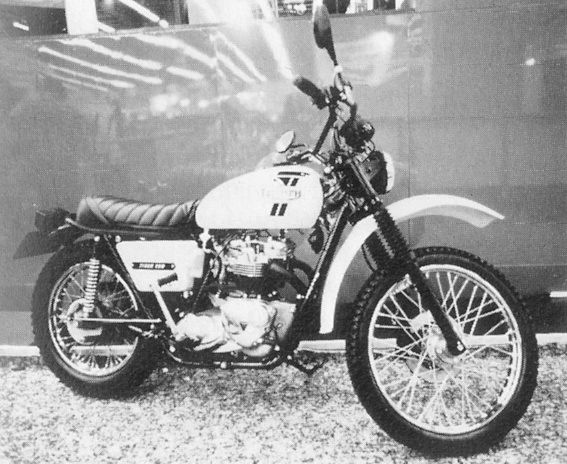 1980 Triumph Tiger Trial 650cc