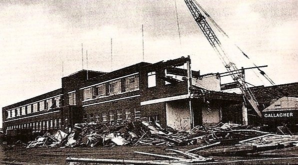 1983 Meriden Triumph factory demolition