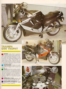 1990 Salone Colonia IFMA Triumph Trophy