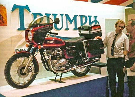 1980 Earls Court Triumph Bonneville Execytive MY1981